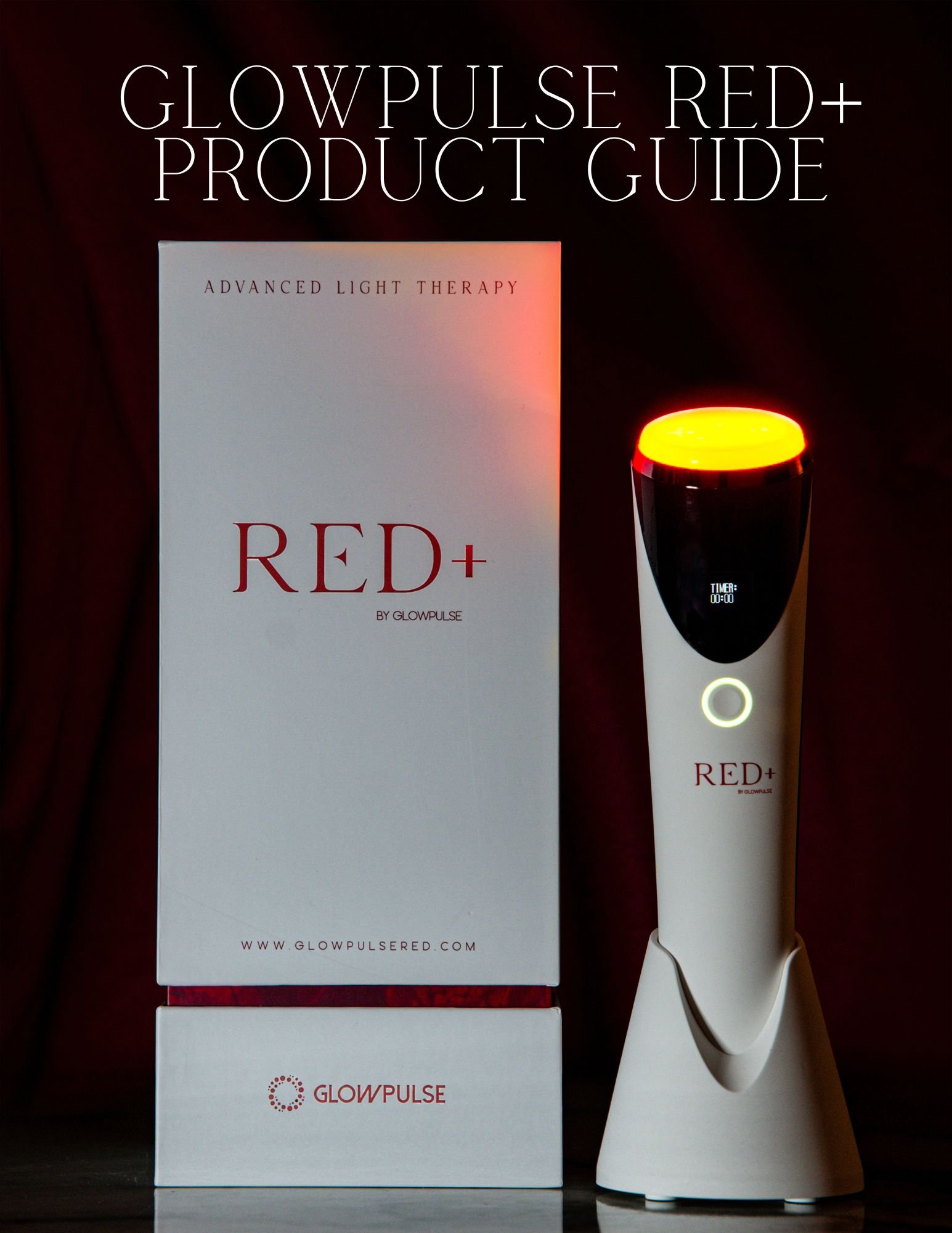 GlowPulse Red+